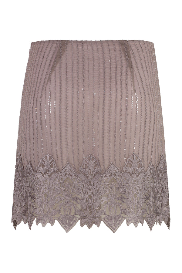 Sequined mini-skirt-1